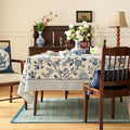 Mediterranean Blue Table Cover