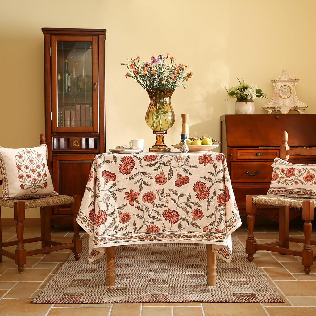 Heritage Blooms Table Cover