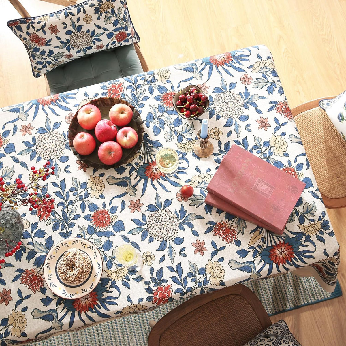 Floral Heritage Table Cover