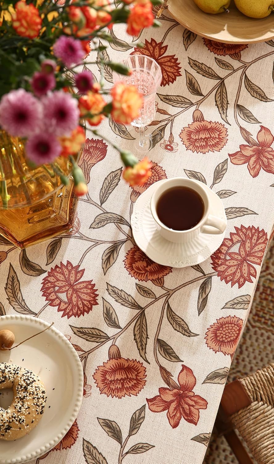 Heritage Blooms Table Cover