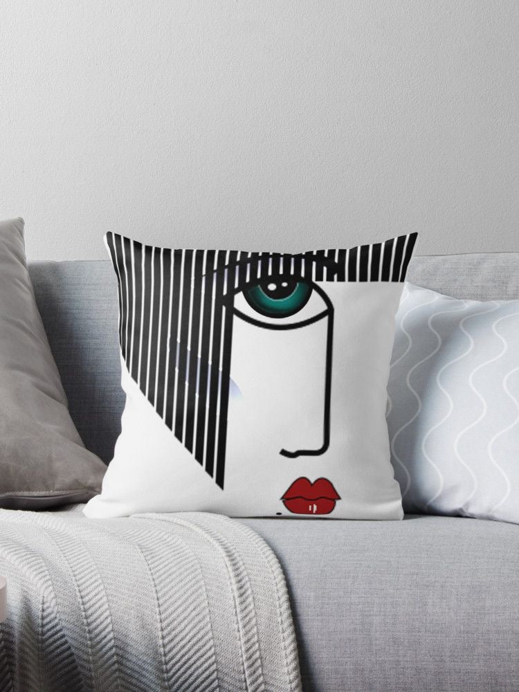Liberty Lips Throw Cover Pack of 2
