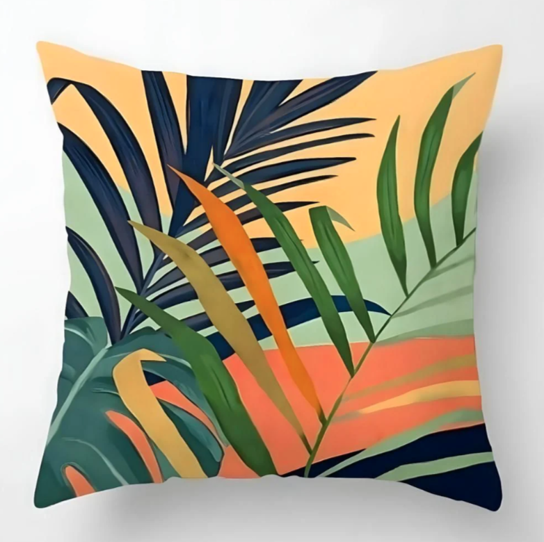 Abstract Plants Cushion Covers (Pack of 6)