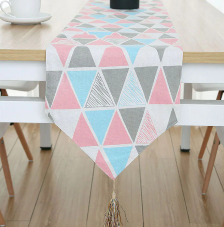 Geometric Table Runner