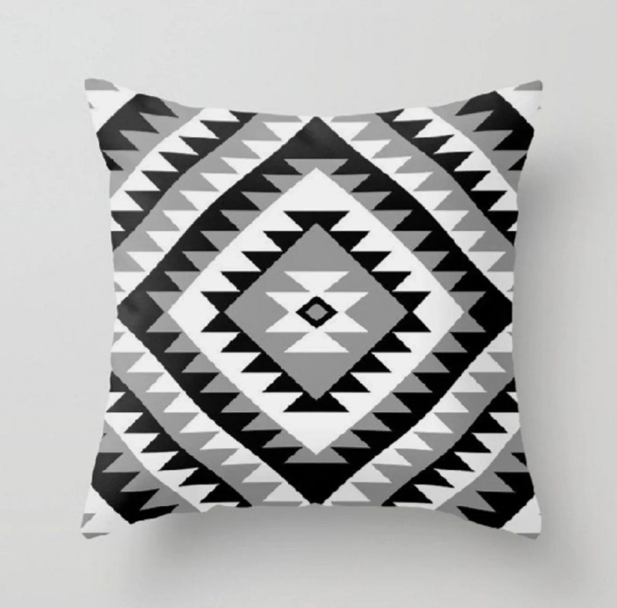 Aztec Black Cushion Cover (Pack of 4)