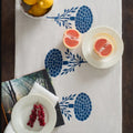 Blue Lotus Dreamscape Table Runner