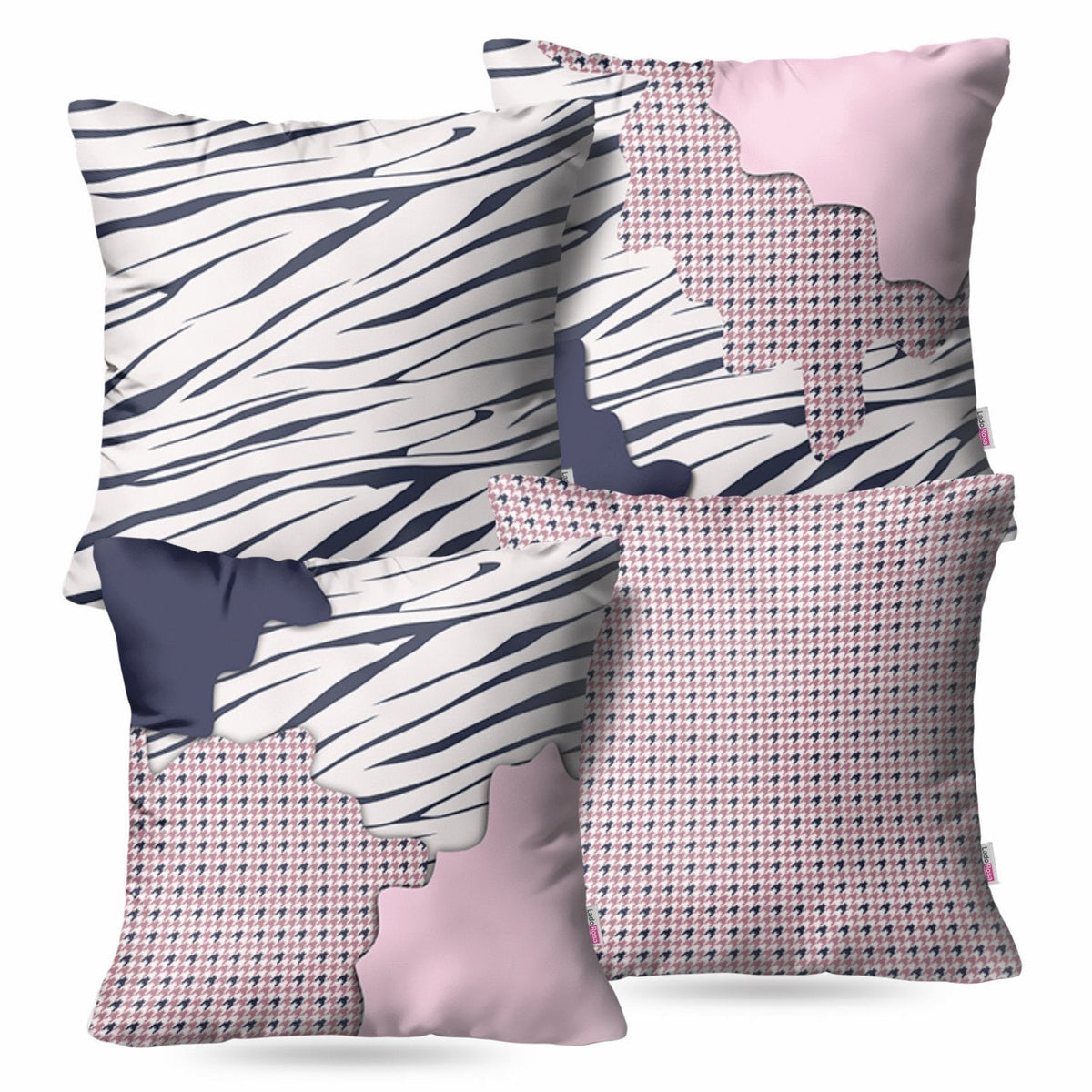 Tessa Rose Cushion Covers Pack of 4